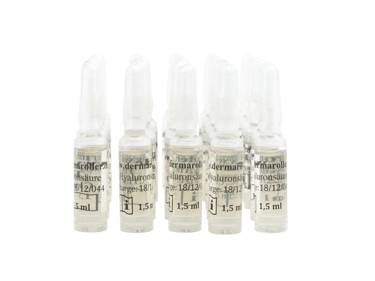 Ampoules d’acide hyaluronique Demaroller - Boîte de 7 ampoules - Image 5