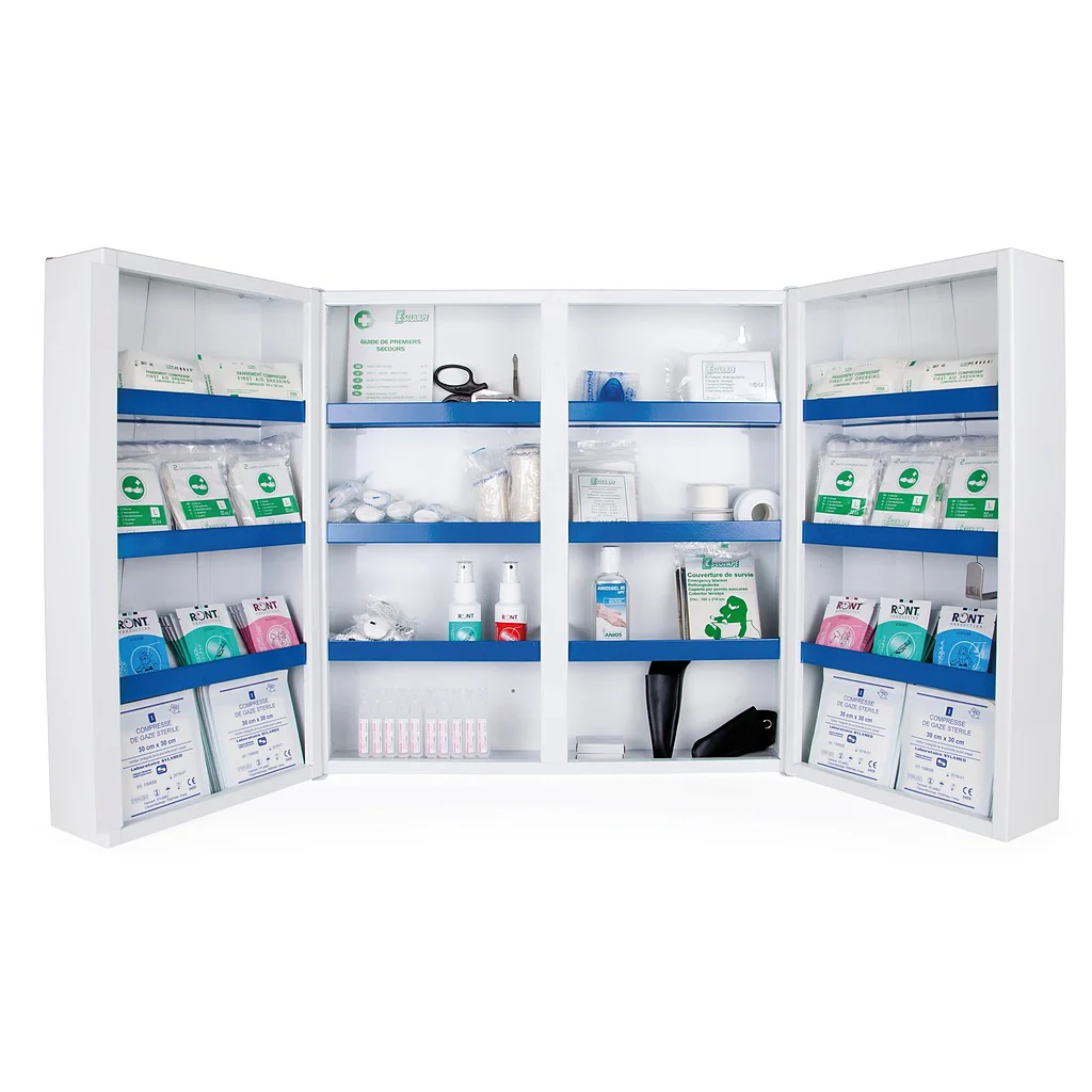 Armoire à pharmacie 2 portes - 53 x 53 x20 cm - Image 3