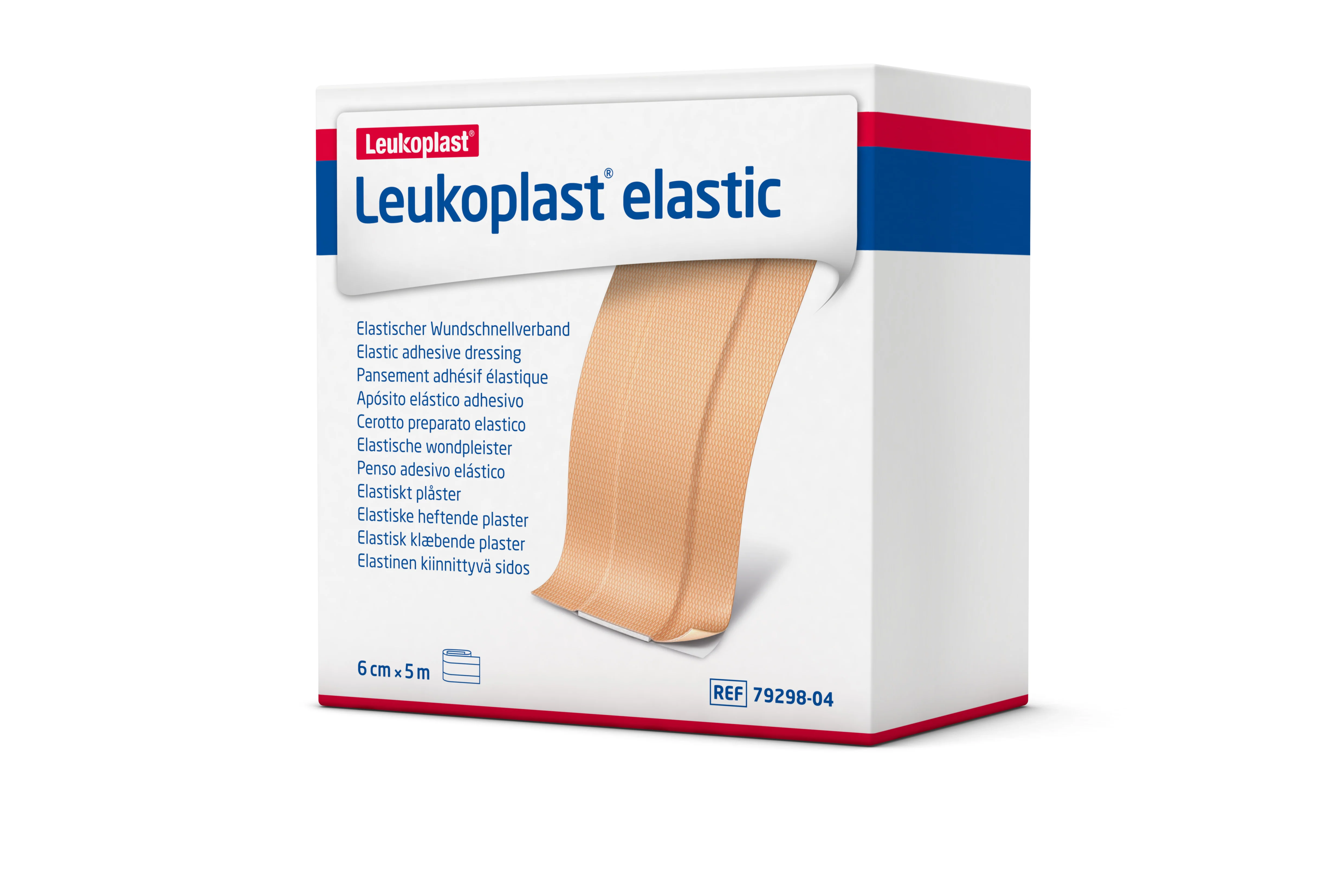 Pansement adhésif tissé Leukoplast Elastic à découper