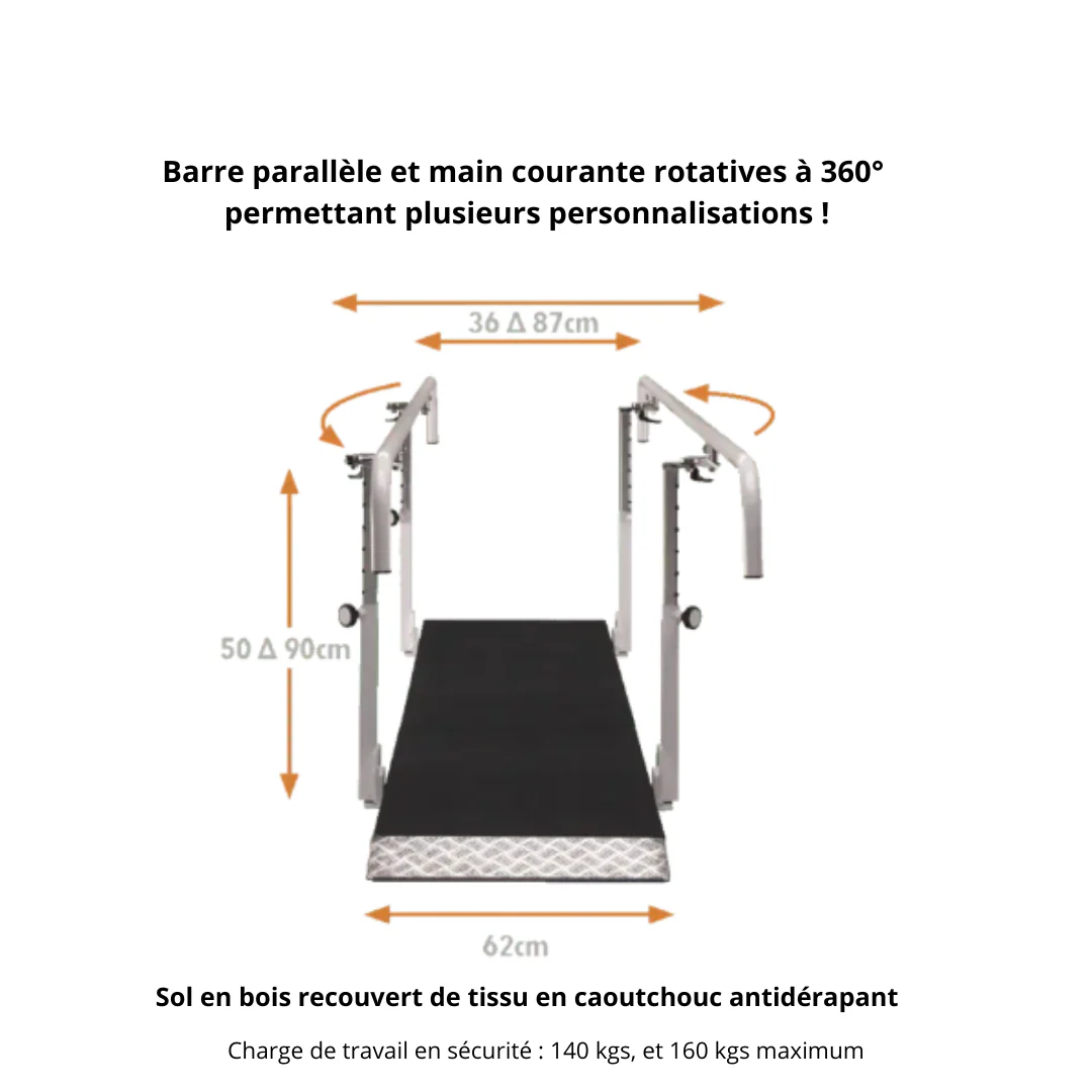 Barre parallèle professionnelle 4m - Ferrox - Image 2