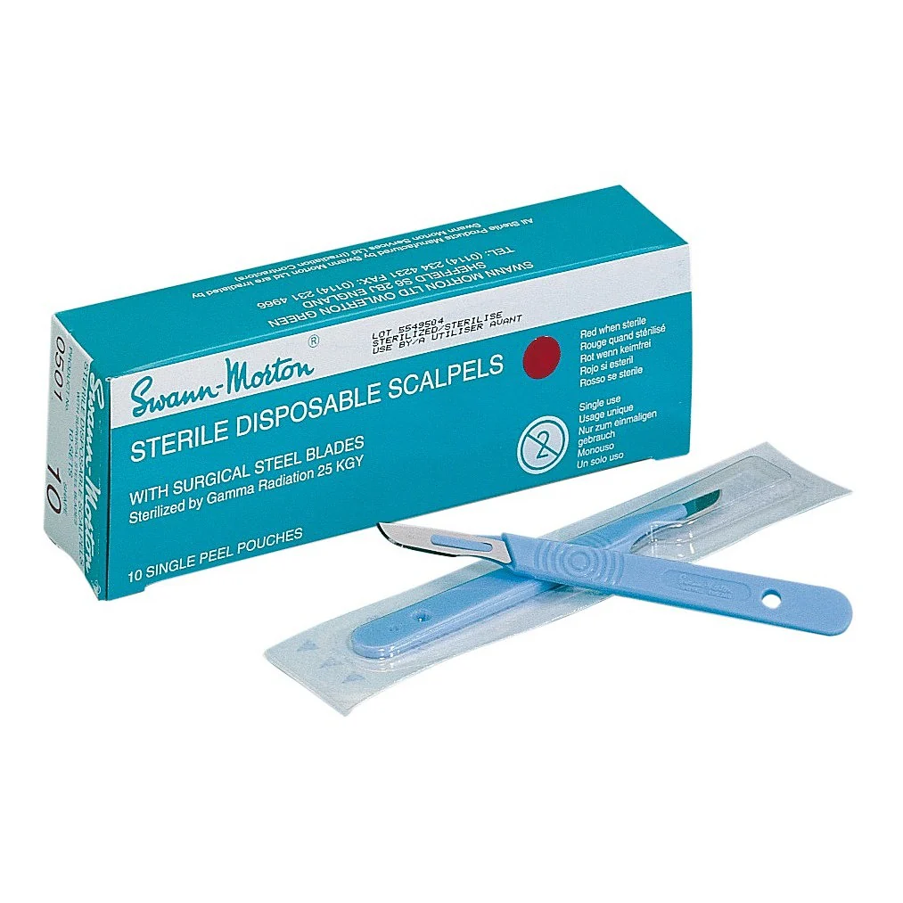 Bistouris stériles avec lame montée Swann-Morton x10 - Image 9