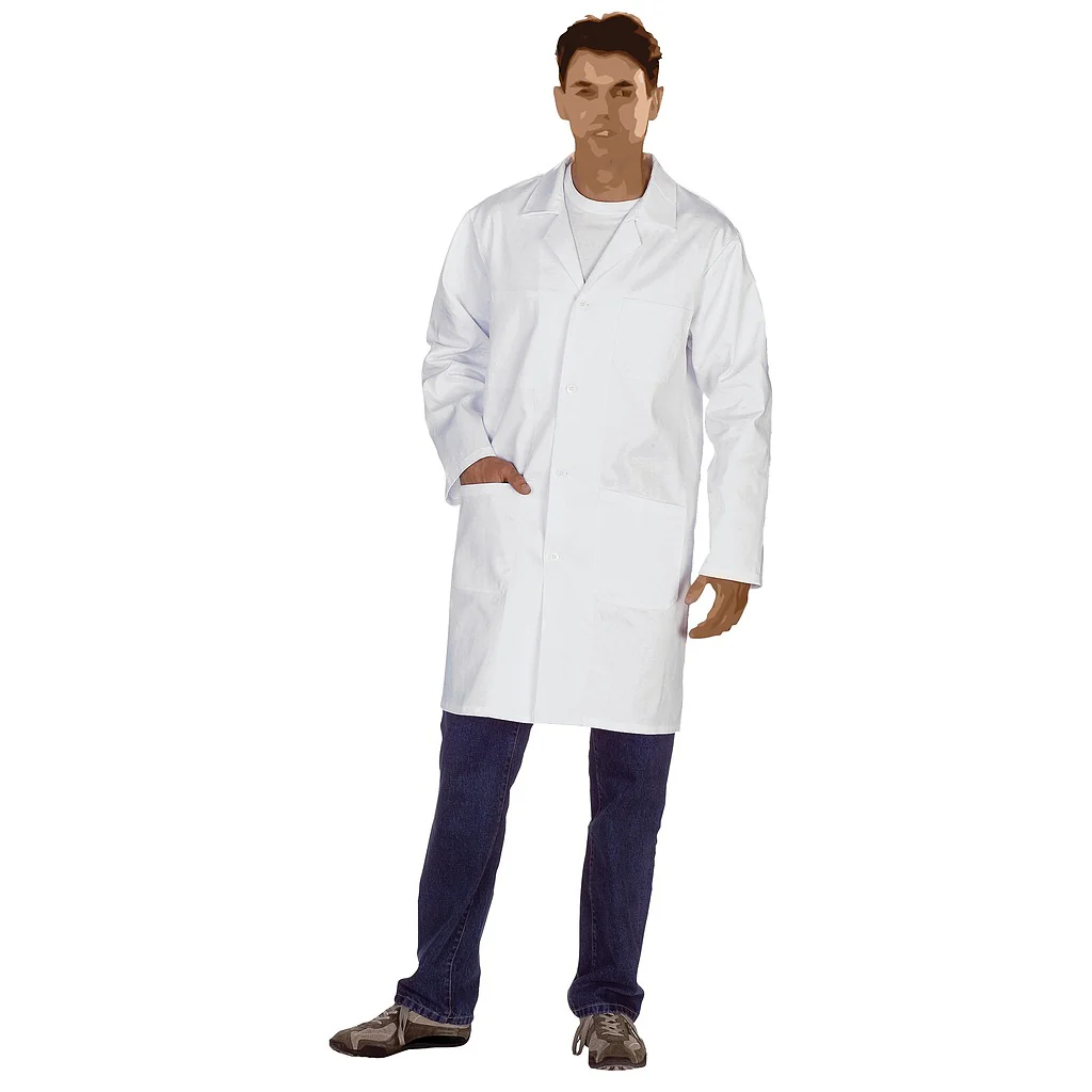 Blouse à pression de médecin - Image 3