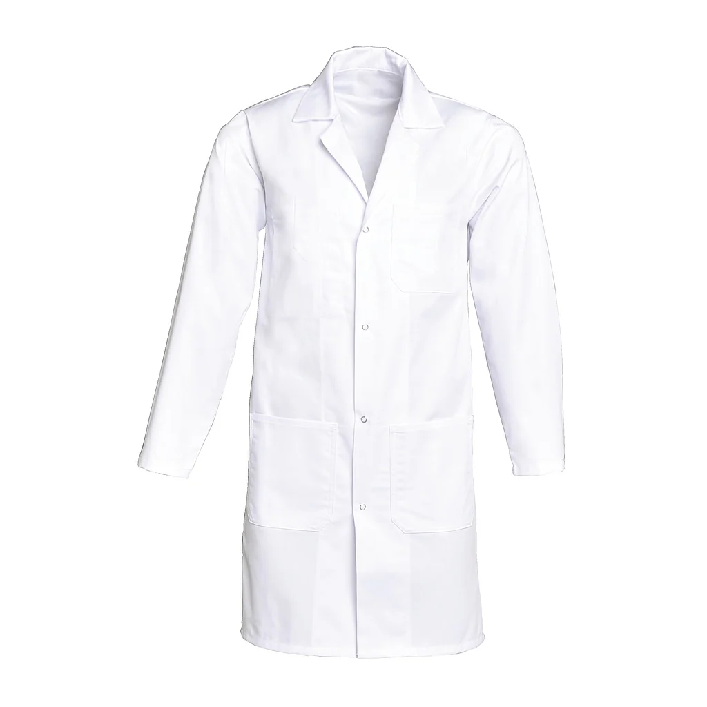 Blouse blanche classique mixte - SNV - Image 3