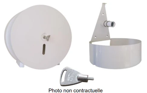 Distributeur universel pour papier toilette Bobine Maxi Jumbo