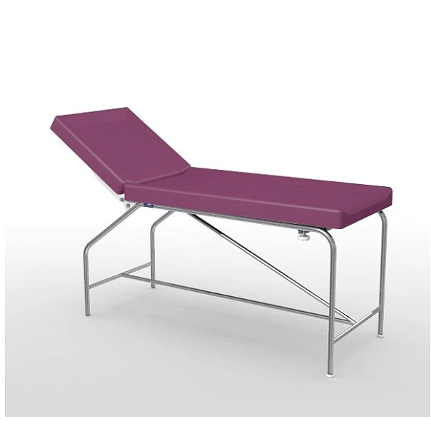 Divan fixe Cordoba - hauteur 82 cm avec sellerie à bourrelets 65 cm, bâti en inox et patins - Image 7