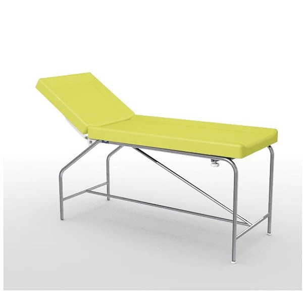 Divan fixe Cordoba - hauteur 82 cm avec sellerie à bourrelets 65 cm, bâti en inox et patins - Image 8