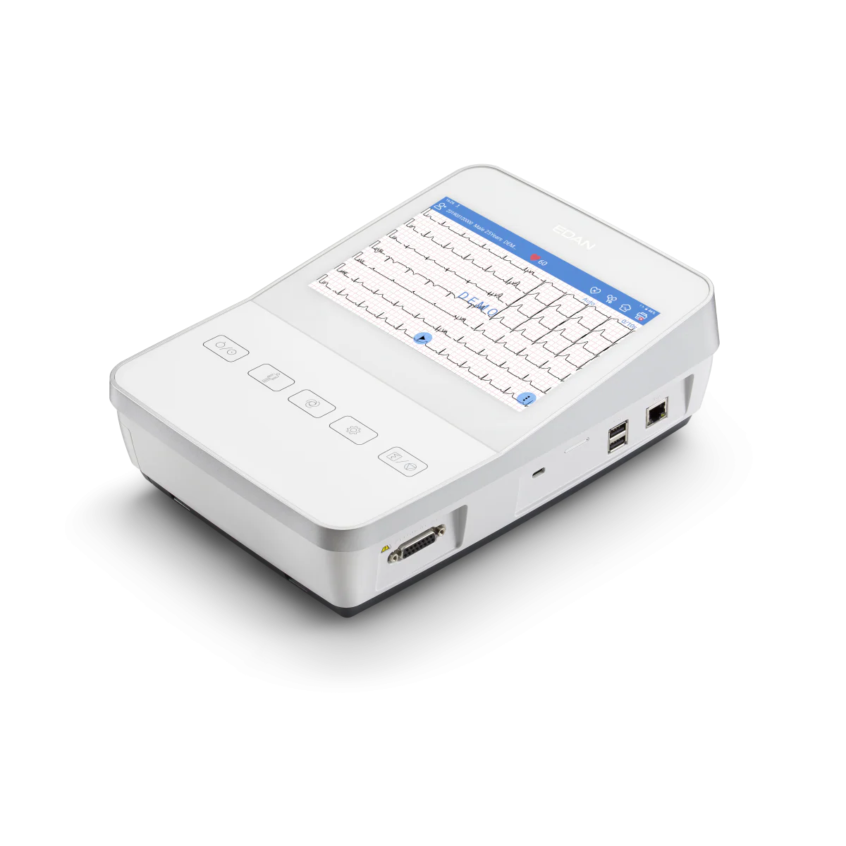 ECG EDAN SE-1200 Pro 12 pistes, tactile avec imprimante