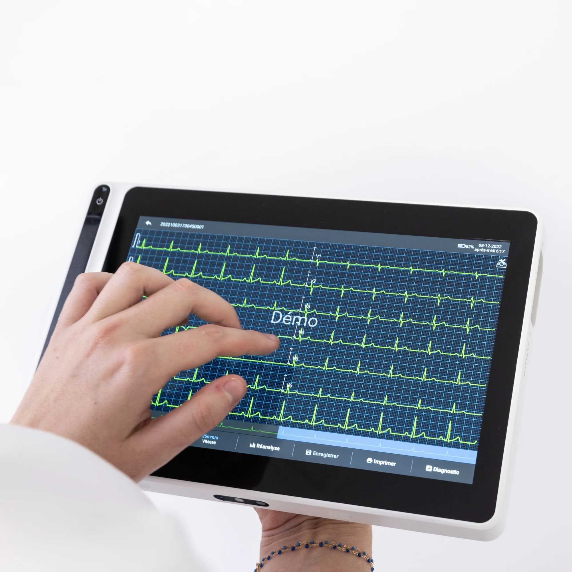 Tablette ECG EVI 10 Cardiomate Spengler + Sac De Boissy offert - Image 3