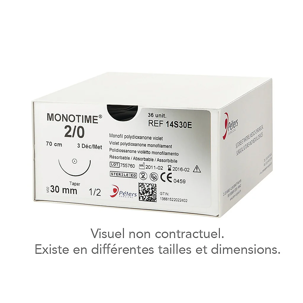 Fils de sutures Monotime - Peters Surgical - Image 3