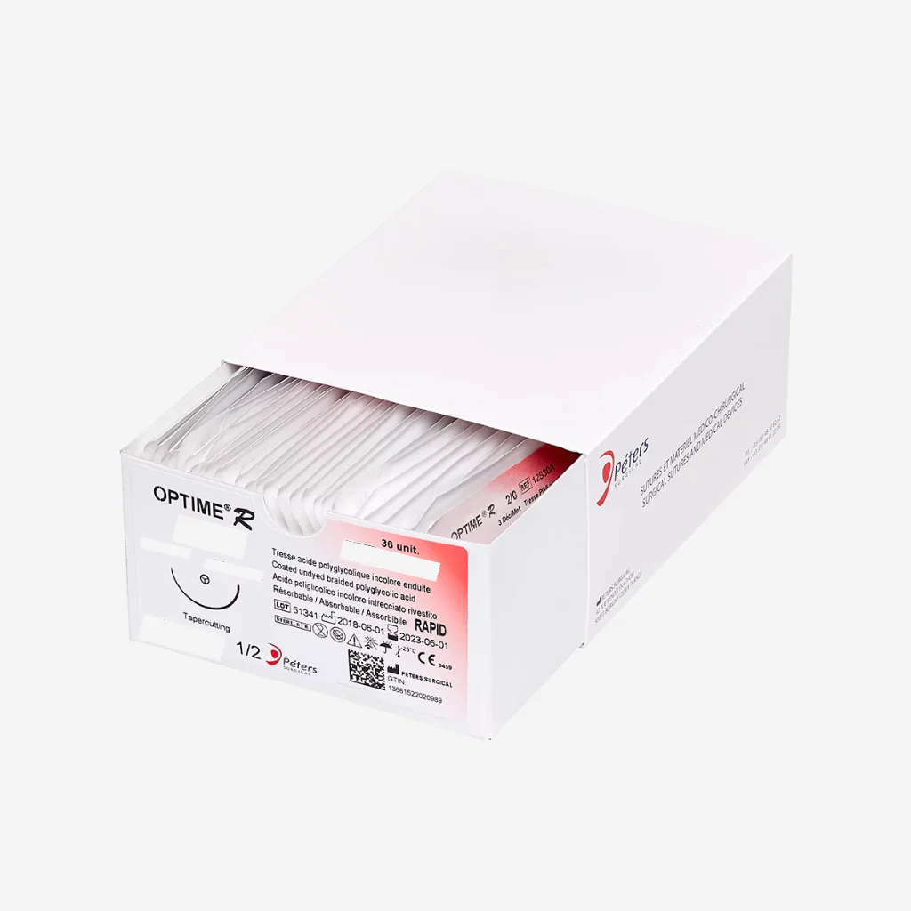 Fils de sutures Optime R Incolore - Boite de 36 - Image 2