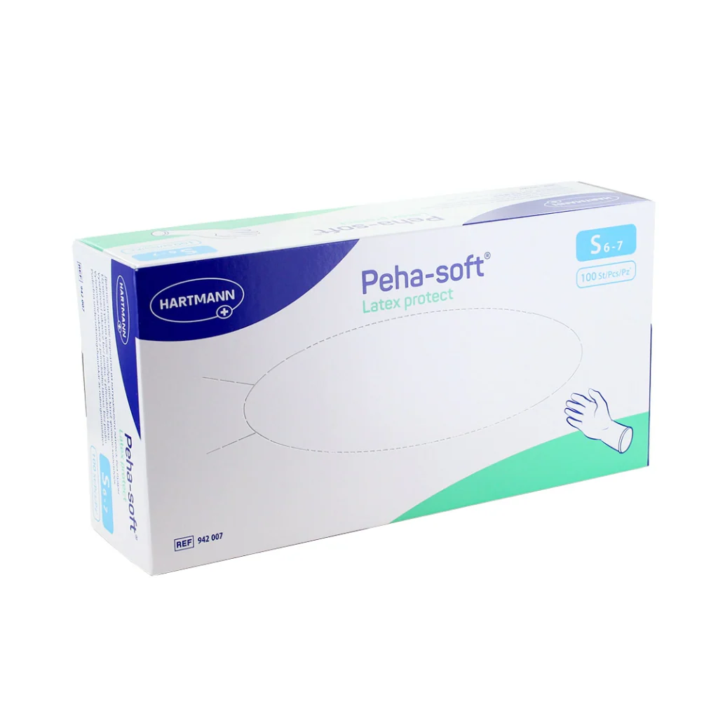 Gant d'examen en latex non poudrés Peha Soft Protect HARTMANN - Image 2