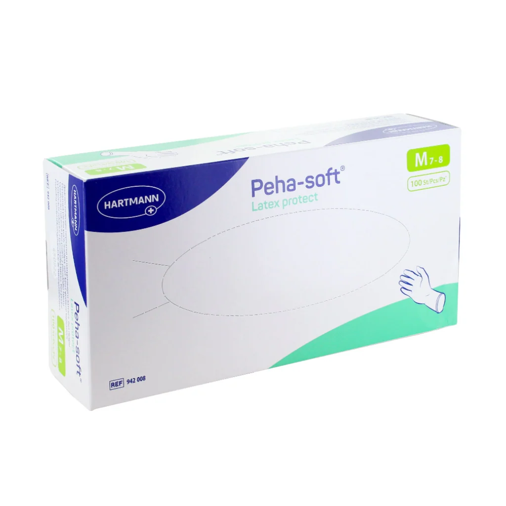 Gant d'examen en latex non poudrés Peha Soft Protect HARTMANN - Image 3
