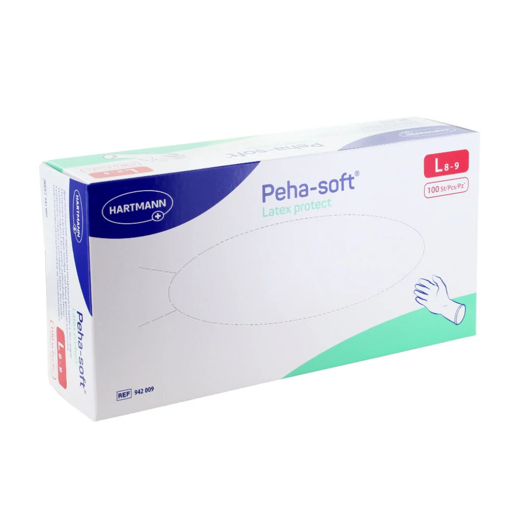 Gant d'examen en latex non poudrés Peha Soft Protect HARTMANN - Image 4
