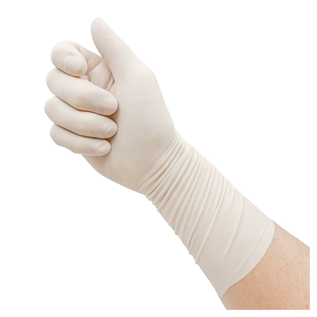 Gants stériles Precinium LCH en latex poudré -  Boîte de 50 paires - Image 3