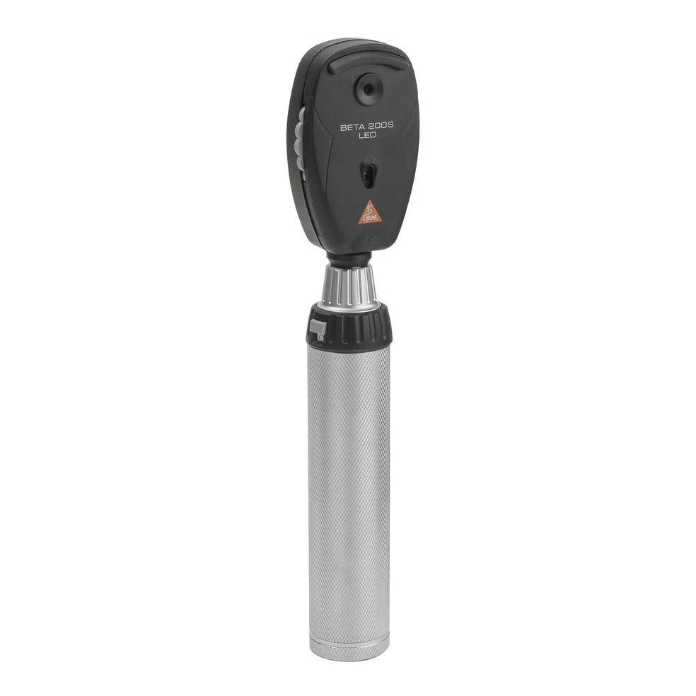 Ophtalmoscope et Skiascope à fente HEINE BETA200S/200 LED, poignée rechargeable, câble USB et bloc d'alimentation - Image 2