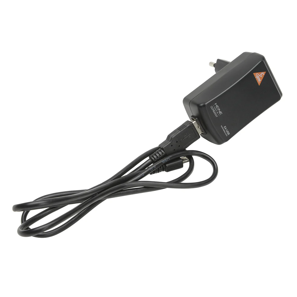Ophtalmoscope et Skiascope à fente HEINE BETA200S/200 LED, poignée rechargeable, câble USB et bloc d'alimentation - Image 4