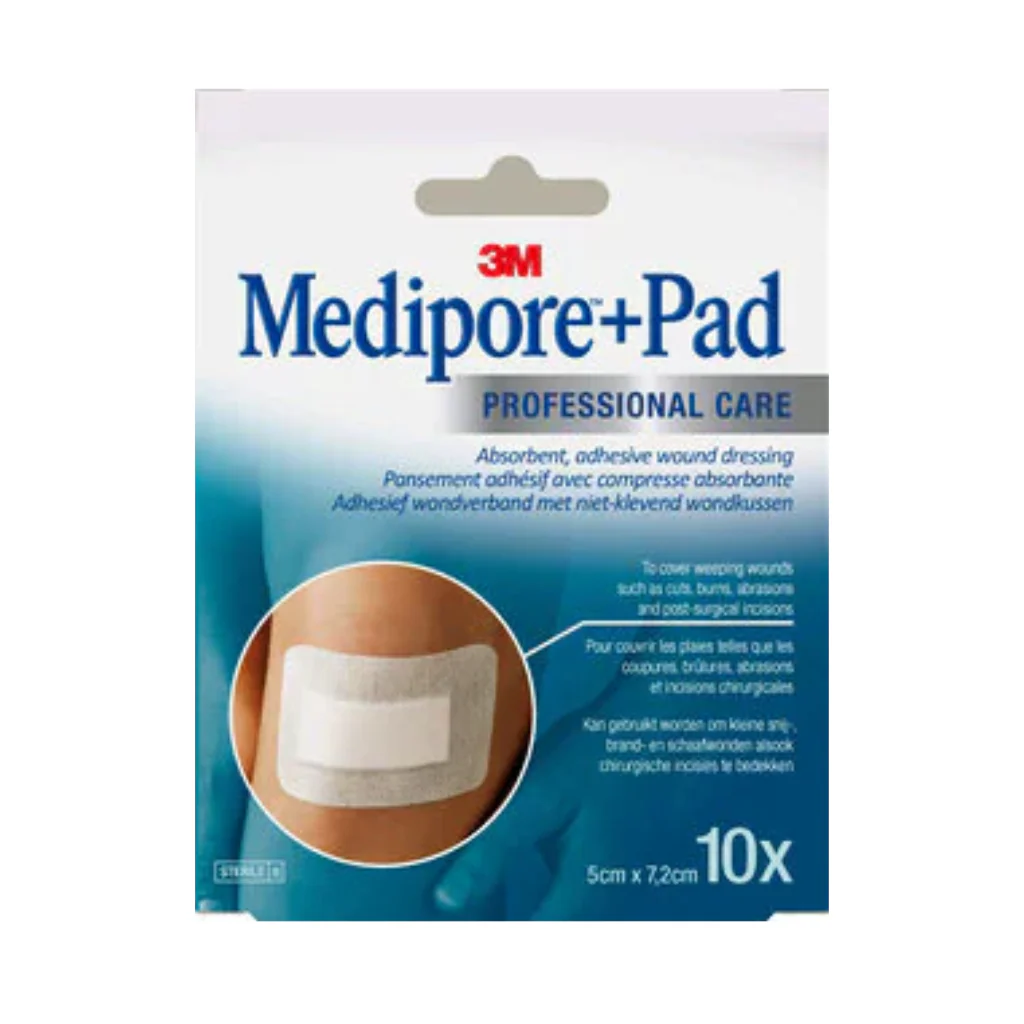 Pansement Adhésif Stérile Multi-extensible 3M™ Medipore + Pad - boîte de 10 - Image 4