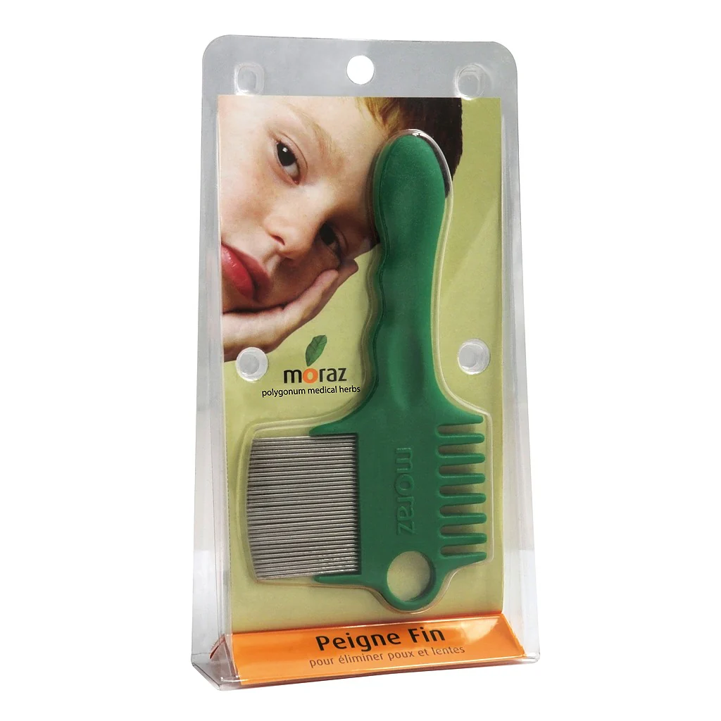 Peigne Moraz anti-poux fin 3 en 1 avec loupe - Image 2
