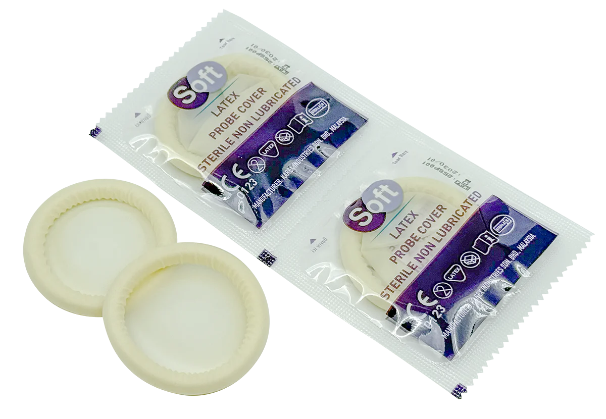 Protection de sondes stérile, latex, non lubrifiée - Boîte de 100 - Image 3