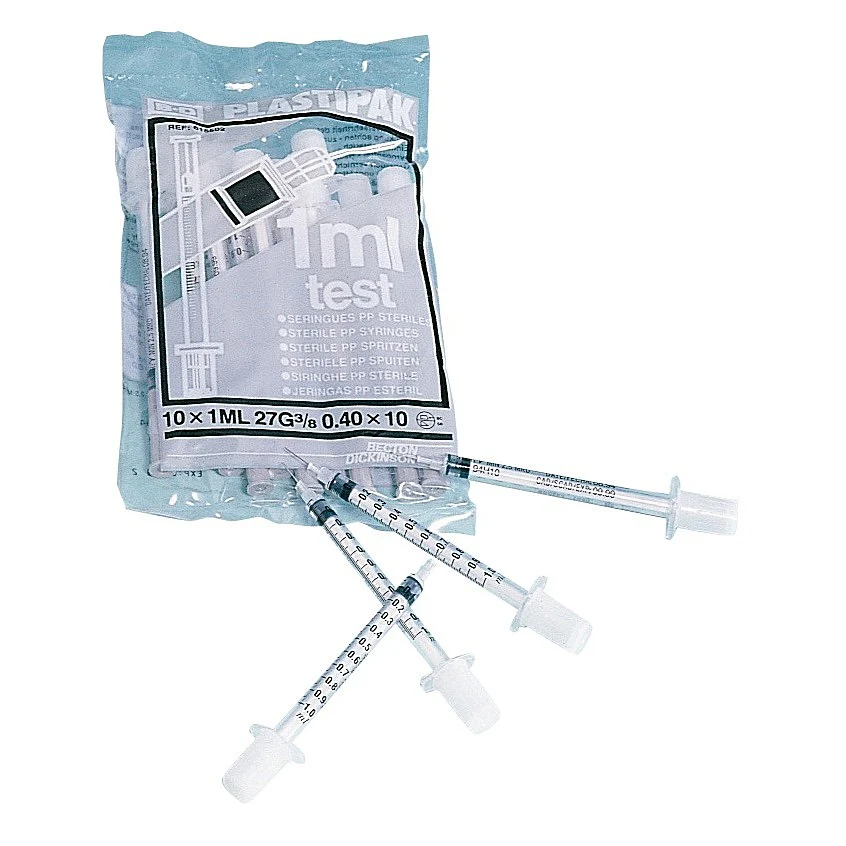 Seringue de précision BD Plastipak avec aiguille Micro-fine + sertie x100 - Image 2