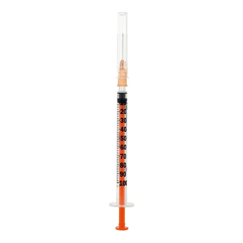 Seringues à insuline Insumed avec loupe grossissante