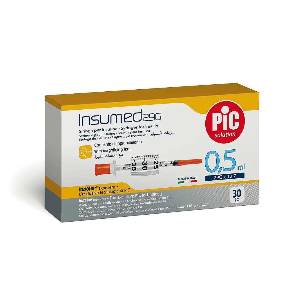Seringues à insuline Insumed avec loupe grossissante - Image 3