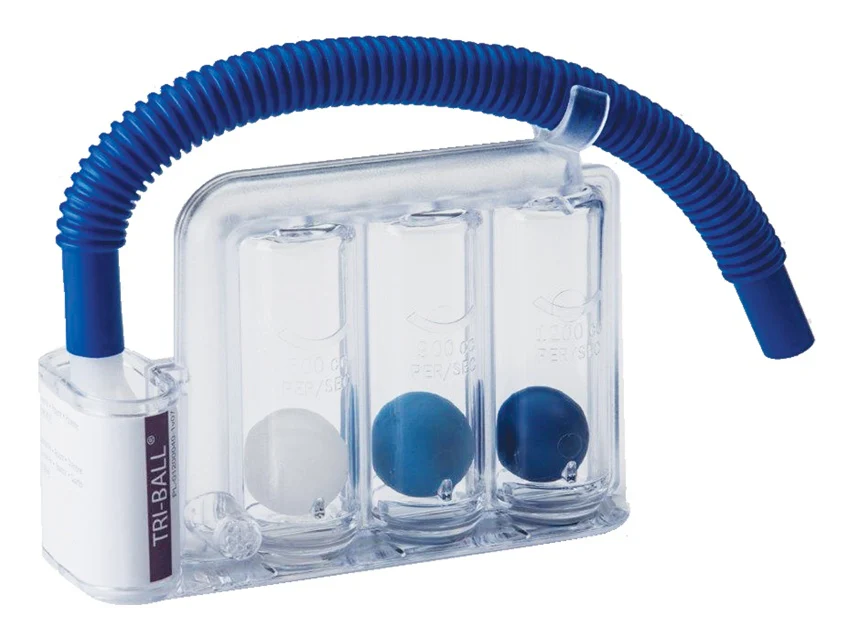 Spiromètre débitmétrique d'entraînement TRI-BALL
