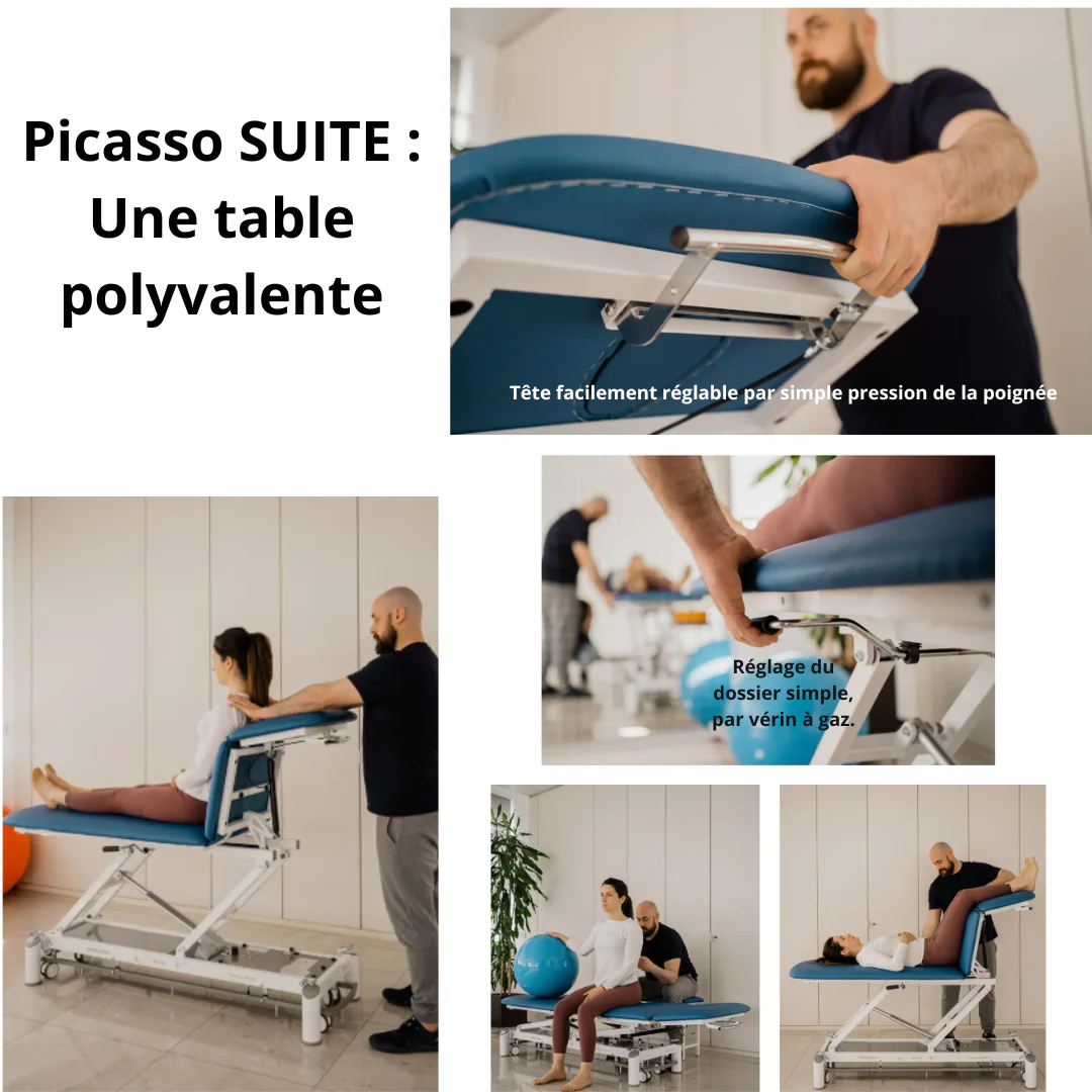 Table de massage Picasso Suite à 3 plans - Image 2