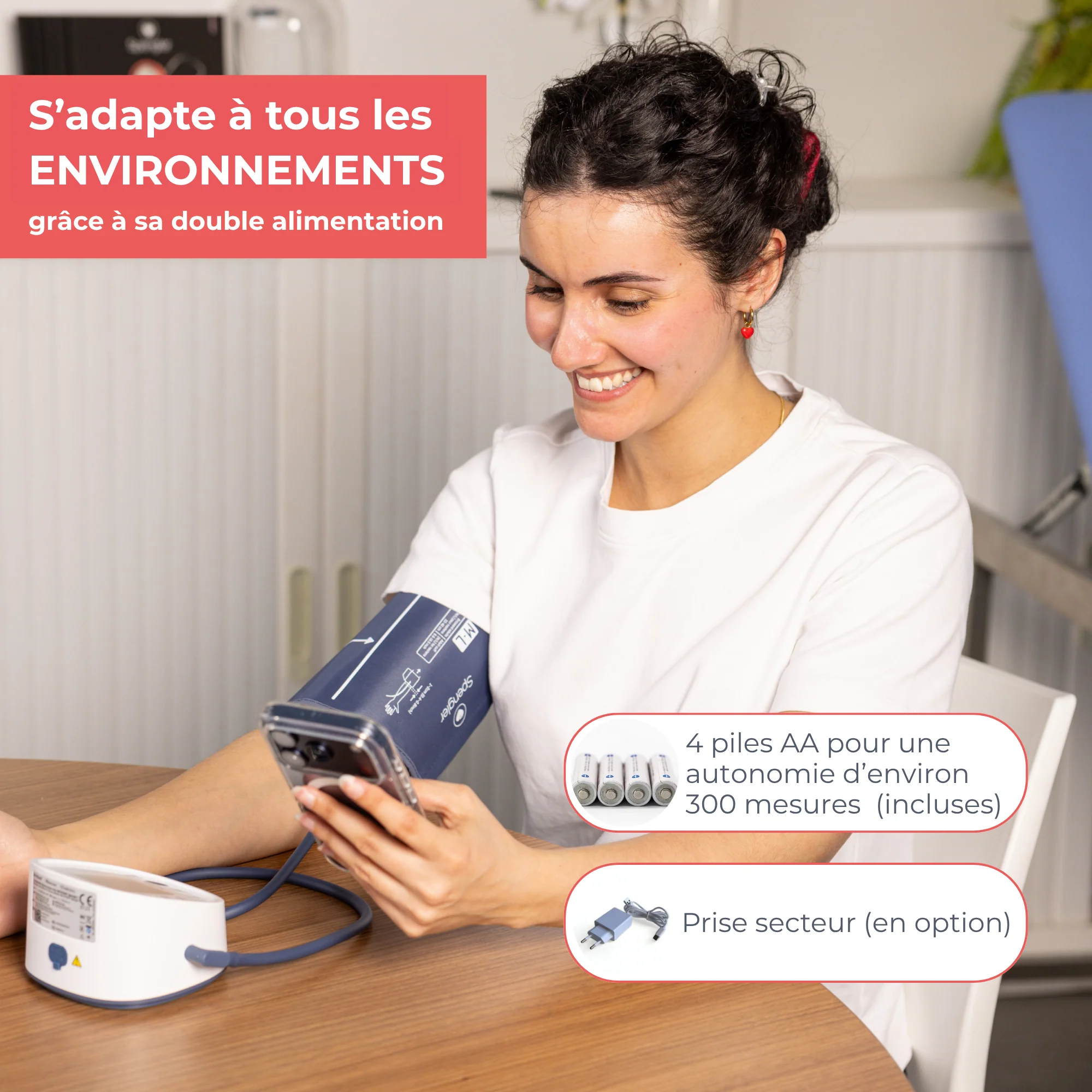 Tensiomètre électronique bras NEOTENS Spengler - Image 3